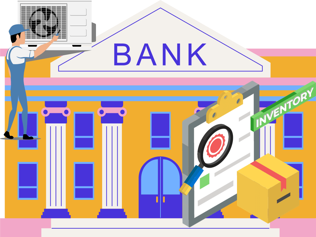 Best Banks & Financial Institutions Software Solution for Asset Maintenance and Inventory Management 